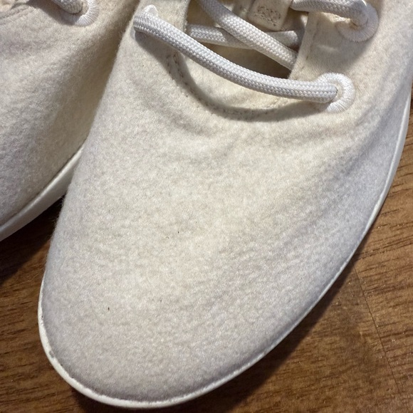 Allbirds white wool Lace-Up Sneakers - men’s size 10 - Picture 8 of 9